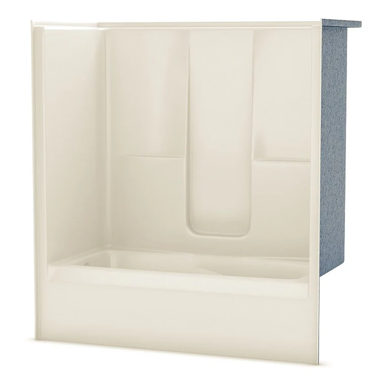 Tub and Shower Module 72 x 36 x 77 Inch AcrylX Left Hand Bone - Frankwebs