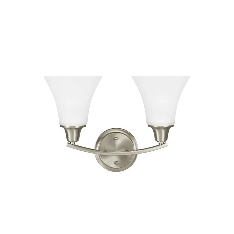Metcalf Two-Light LED Bathroom Vanity Fixture - Frankwebs