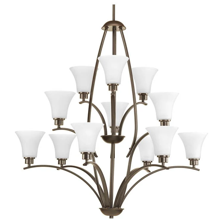 Joy Twelve-Light, Three-Tier Chandelier - Frankwebs