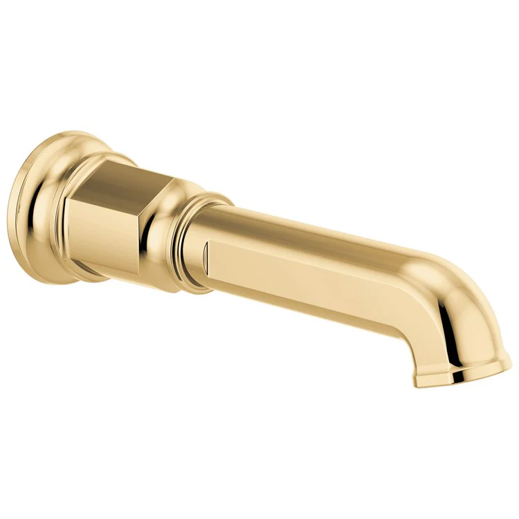Tub Spout Invari Non-Diverter Polished Chrome 18 Gallons per Minute Brass Wall Mount 9-3/4 Inch - Frankwebs