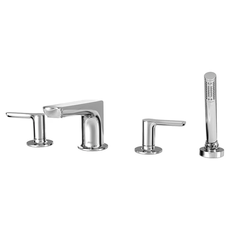 Studio S Two Handle Roman Tub Faucet with Handshower for Flash Valve - Frankwebs