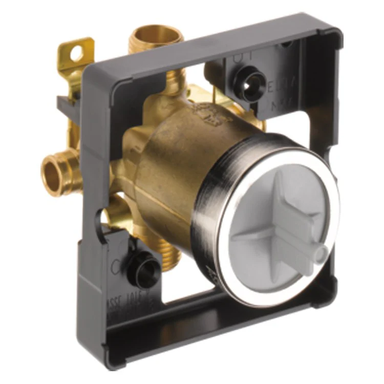 Rough-In Single or Dual Thermostatic Cartridge Brass PEX Cold Expansion Connection - Frankwebs