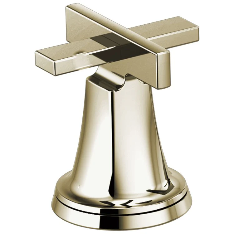 Handle Kit Levoir Brass 2 Cross Brilliance Luxe Nickel ADA for Roman Tub Filer - Frankwebs