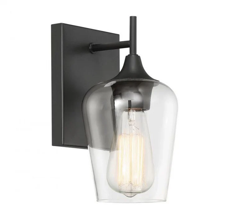 Octave Single-Light Bathroom Wall Sconce - Frankwebs
