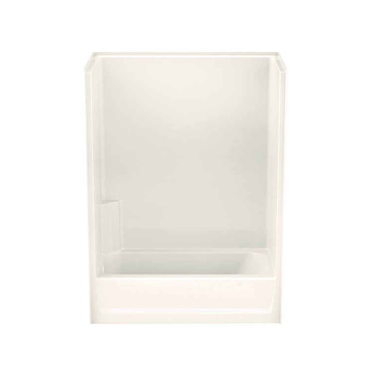 Tub and Shower Module Right Drain Bone 1 Shelf 50 Gallons 60 x 32 x 80-1/2 Inch - Frankwebs