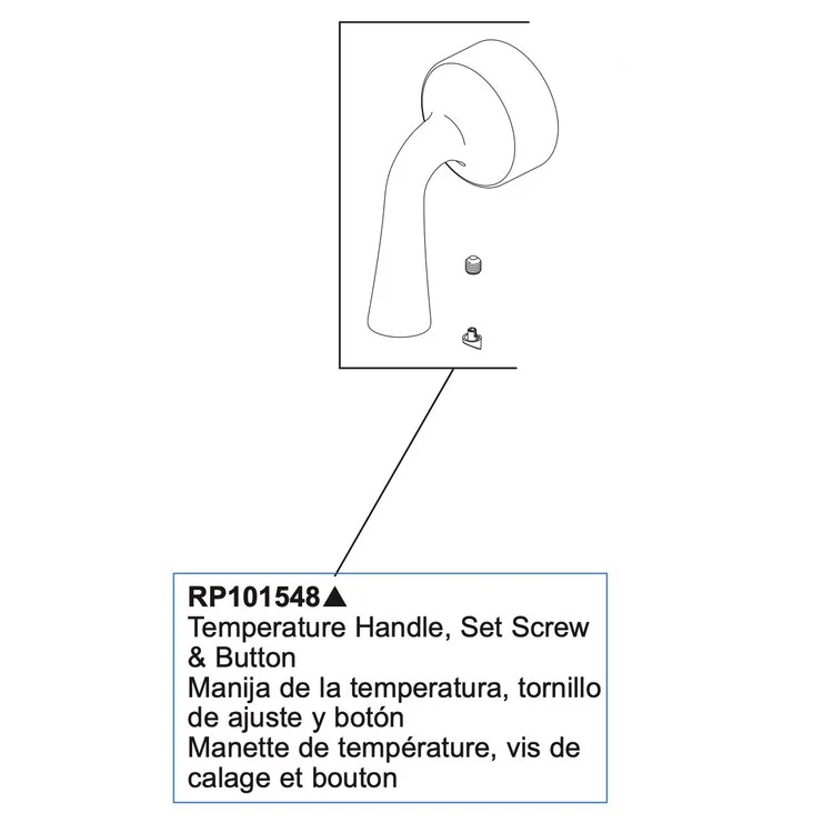 Handle Kit Kayra 1 Lever Brilliance Stainless ADA - Frankwebs
