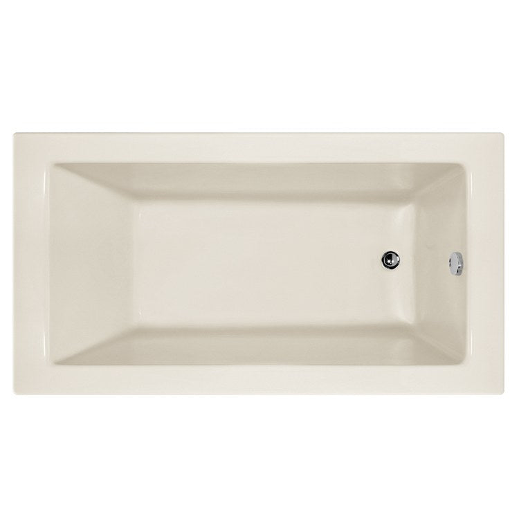 Soaking Tub Designer Collection Sydney 72 x 32 Inch Alcove Tub Only Right Hand White Acrylic - Frankwebs