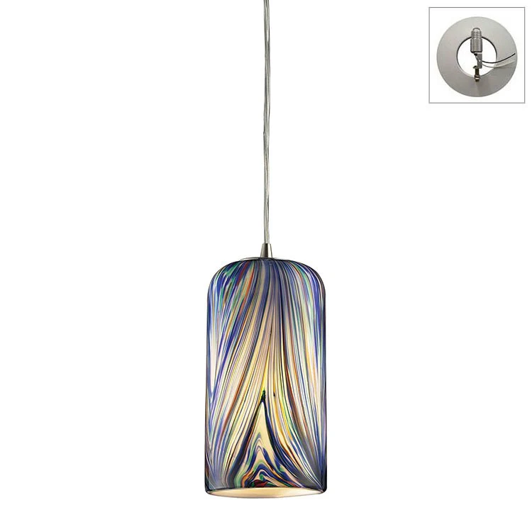 Molten Single-Light Pendant with Recessed Light Kit - Frankwebs