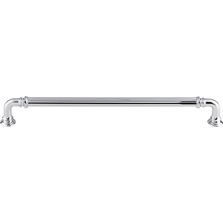 Pull Chareau Reeded Polished Chrome Zinc Alloy 9 Inch - Frankwebs