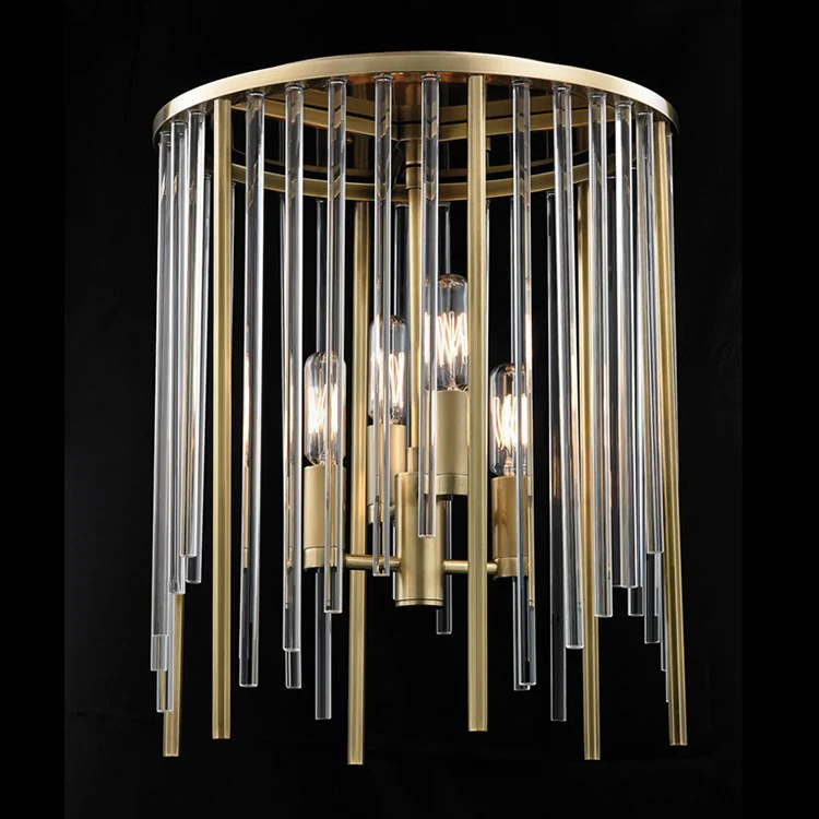 Lewis Four-Light Flush Mount Ceiling Fixture - Frankwebs