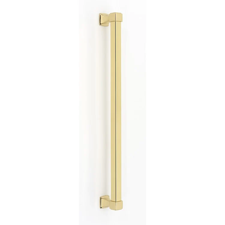 Pull Cube Oversized Polished Brass 18 Inch 19 Inch 2-1/4 Inch - Frankwebs