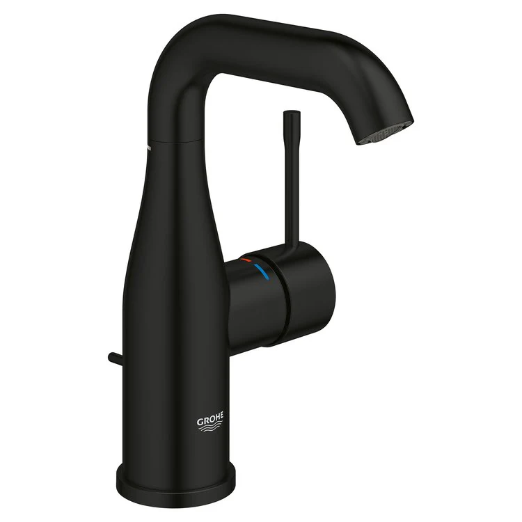 Lavatory Faucet Essence M-Size 1 Lever ADA CALGreen/CEC/WaterSense Matte Black 1.2 Gallons per Minute - Frankwebs