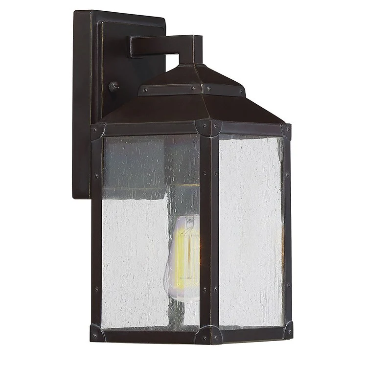 Brennan Single-Light Small Outdoor Wall Mount Lantern - Frankwebs