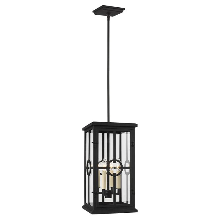 Belleville Four-Light Outdoor Hanging Lantern - Frankwebs