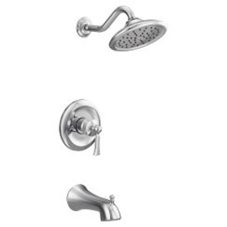 Tub and Shower Trim Wynford M-Core Eco-Performance 1 Lever Chrome ADA 1.75 Gallons per Minute - Frankwebs