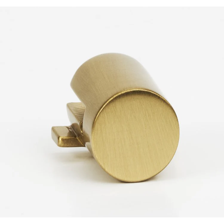 Post Ring Pull Large Round Satin Brass 3-1/2 Inch Brass - Frankwebs