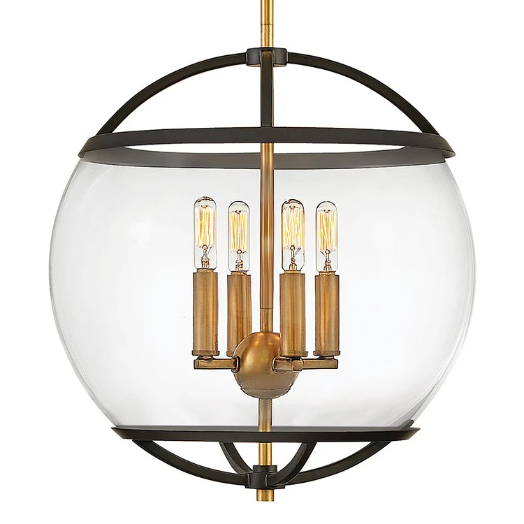 Calvin Four-Light Medium Orb Pendant - Frankwebs