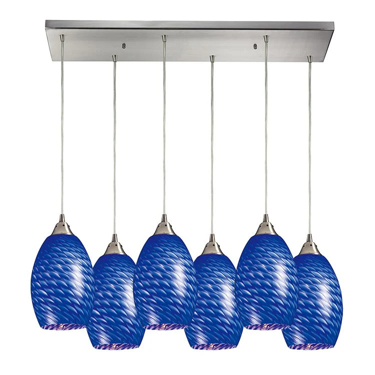 Mulinello Six-Light Pendant - Frankwebs