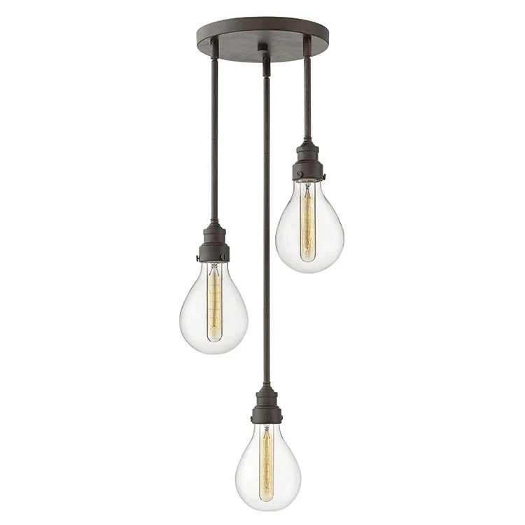 Denton Three-Light Pendant - Frankwebs