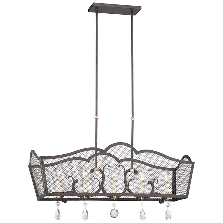 Cortona Five-Light Island Chandelier - Frankwebs