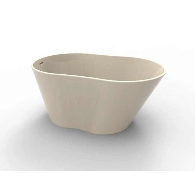 Air Tub Metro Collection Soho Freestanding Almond Oval Hydroluxe SS 48 x 30 x 22 Inch - Frankwebs