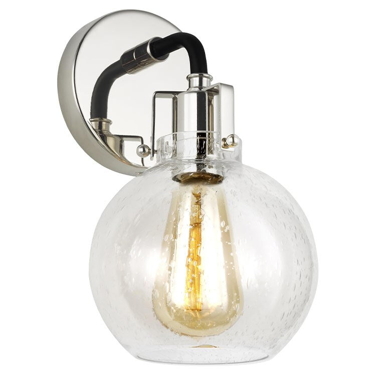Clara Single-Light Bathroom Wall Sconce - Frankwebs