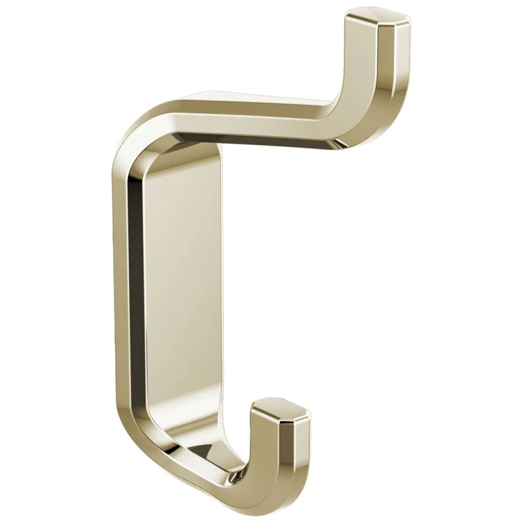 Robe Hook Levoir Double Polished Chrome 5-13/16 Inch 3-13/16 Inch Wall Mount Metal - Frankwebs