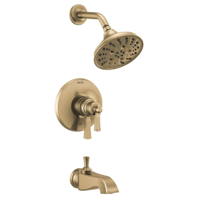 Tub and Shower Trim Dorval Monitor 17 1 Lever Chrome ADA 1.75 Gallons per Minute - Frankwebs