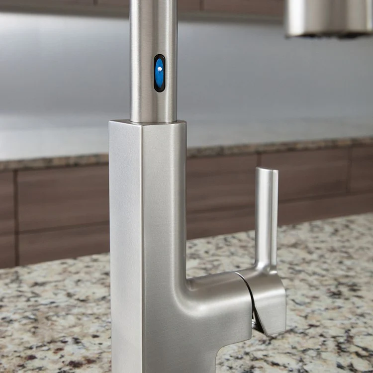 STo Single Handle High-Arc Pull Down Kitchen Faucet with MotionSense - Frankwebs