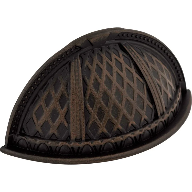 Pull Trevi for Decorative Hardware Patina Rouge Zinc Alloy 1-1/2 Inch - Frankwebs