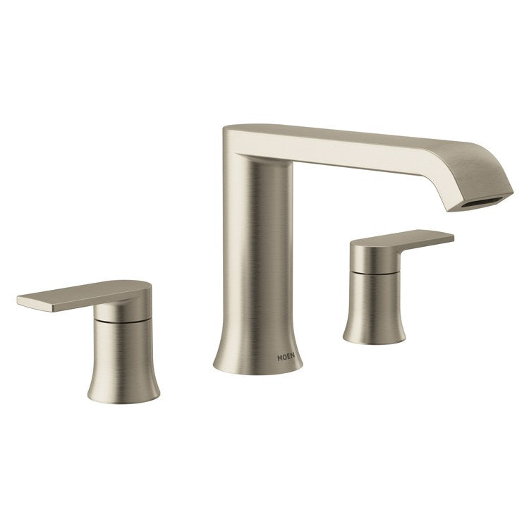 Roman Tub Trim Genta 2 Lever Chrome ADA 10 Inch Spread - Frankwebs