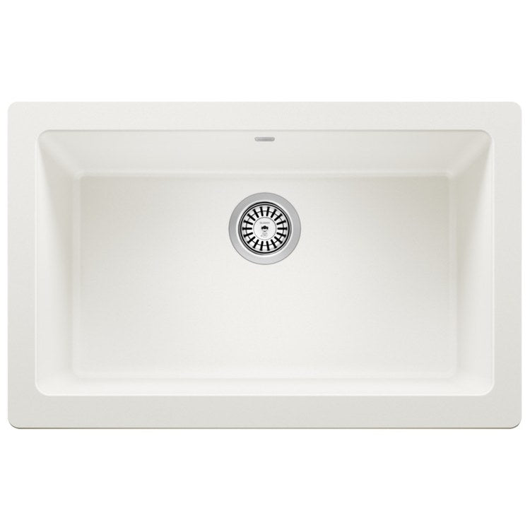 Kitchen Sink Vintera 30 x 19 Inch Single Bowl Truffle Apron Front Rectangle - Frankwebs