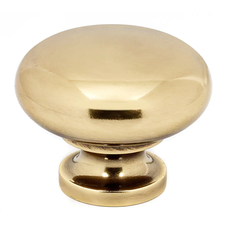 Knob VI Collection Round Polished Chrome Brass 1-3/4 Inch 1-1/2 Inch 1 Inch - Frankwebs
