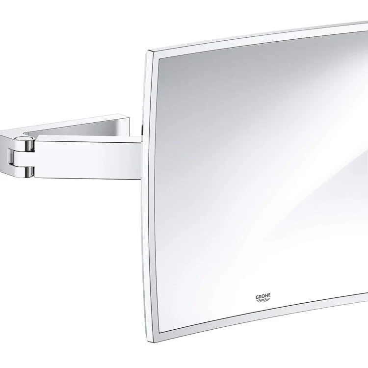 Selection Cube Wall-Mount Shaving/Make Up Mirror with 3x Magnification - Frankwebs