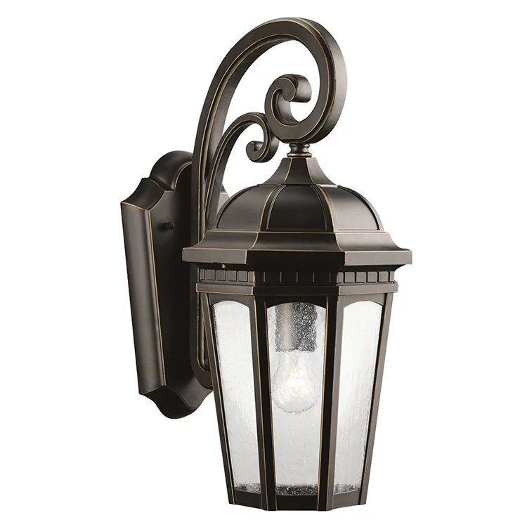 Courtyard Single-Light Outdoor Wall Lantern - Frankwebs