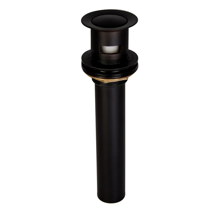 Pop-Up Drain with Overflow 11 x 9 x 6 Inch Antique Brass for Sinks with 2 Inch Maximum Thickness - Frankwebs