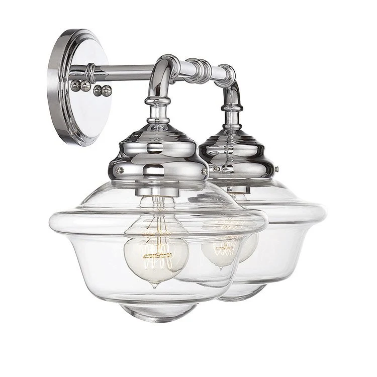 Fairfield Two-Light Bathroom Vanity Fixture - Frankwebs