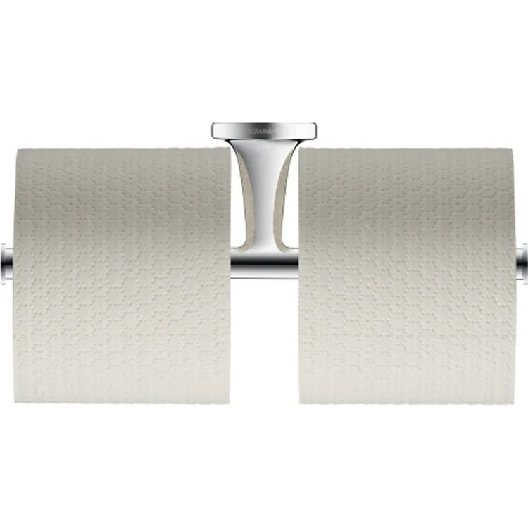 Toilet Paper Holder Starck T Double Chrome 3 Inch Wall Mount 10 Inch - Frankwebs