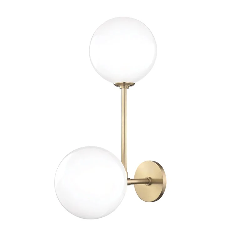 Ashleigh Two-Light LED Wall Sconce - Frankwebs