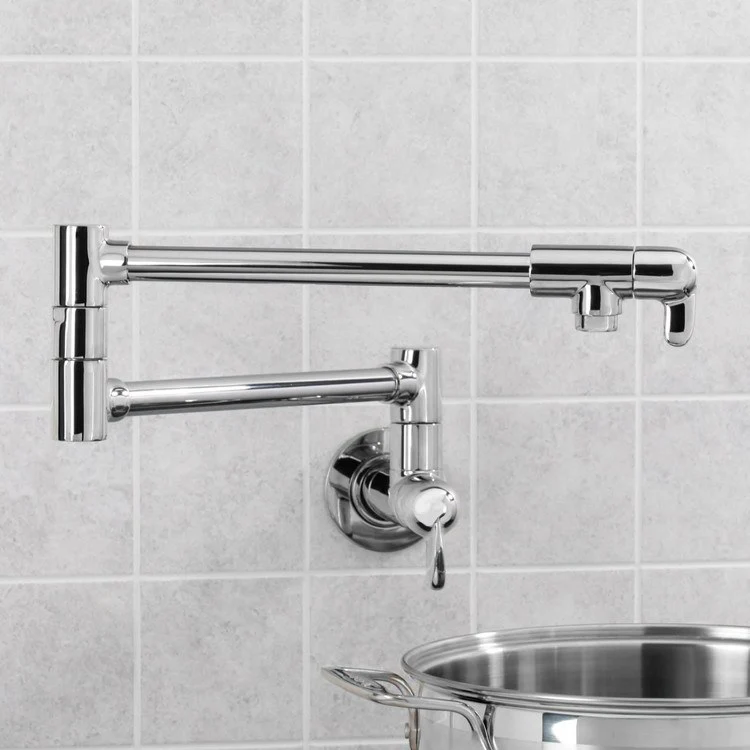 Allegro E Two Handle Wall-Mount Pot Filler - Frankwebs