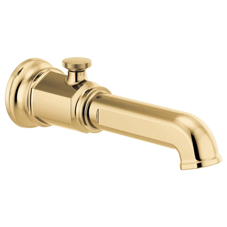 Tub Spout Invari Pull Up Diverter Polished Chrome 18 Gallons per Minute Brass Wall Mount 9-3/4 Inch - Frankwebs