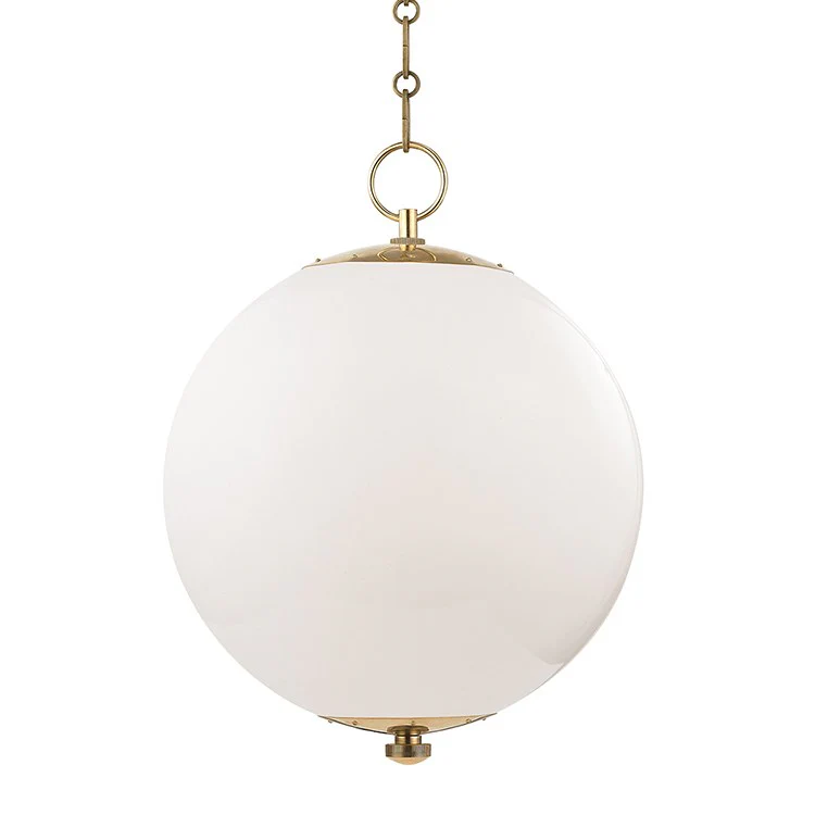 Sphere No.1 Single-Light Large Pendant by Mark D. Sikes - Frankwebs