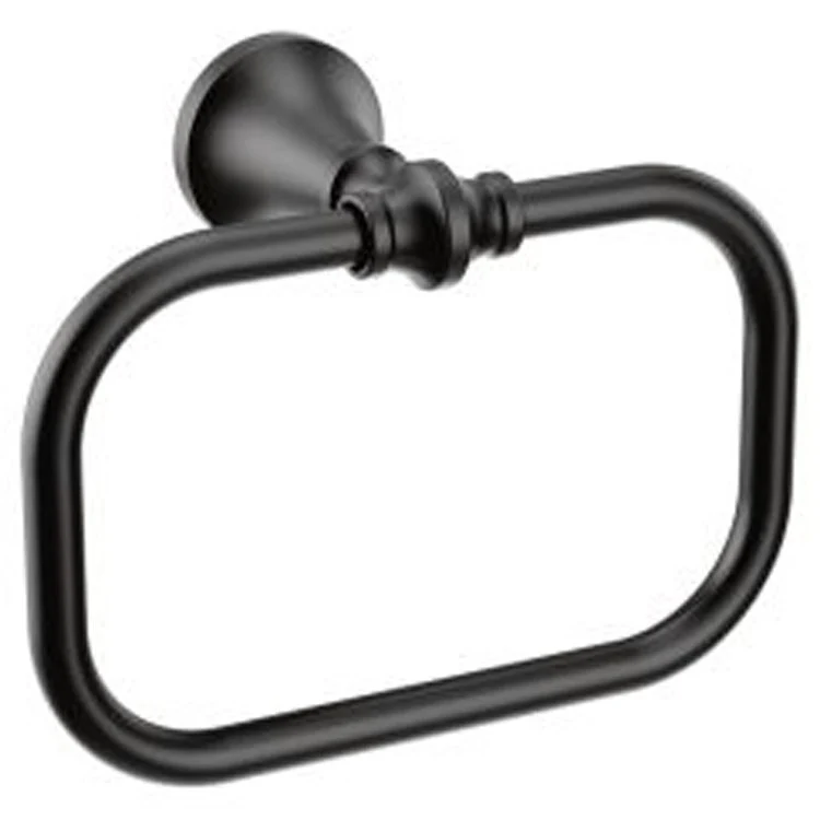 Towel Ring Colinet 7-1/2 Inch Closed Matte Black 3-5/8 Inch - Frankwebs