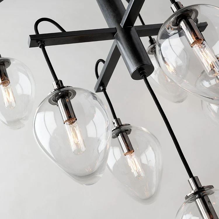 Brixton Thirteen-Light Three-Tier Pendant - Frankwebs