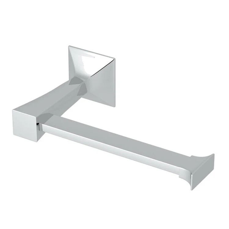 Toilet Paper Holder Vincent Single Polished Nickel Brass/Zinc 3-11/32 Inch Wall Mount - Frankwebs