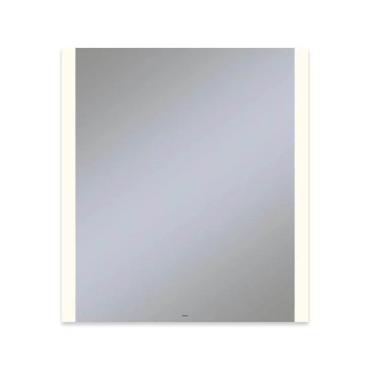 Bathroom Mirror Vitality Edge Lit Light Pattern Rectangular 36W x 40H Inch Wall Mount Defogger Included and Color Temperature 3000 Kelvin Warm White Light - Frankwebs