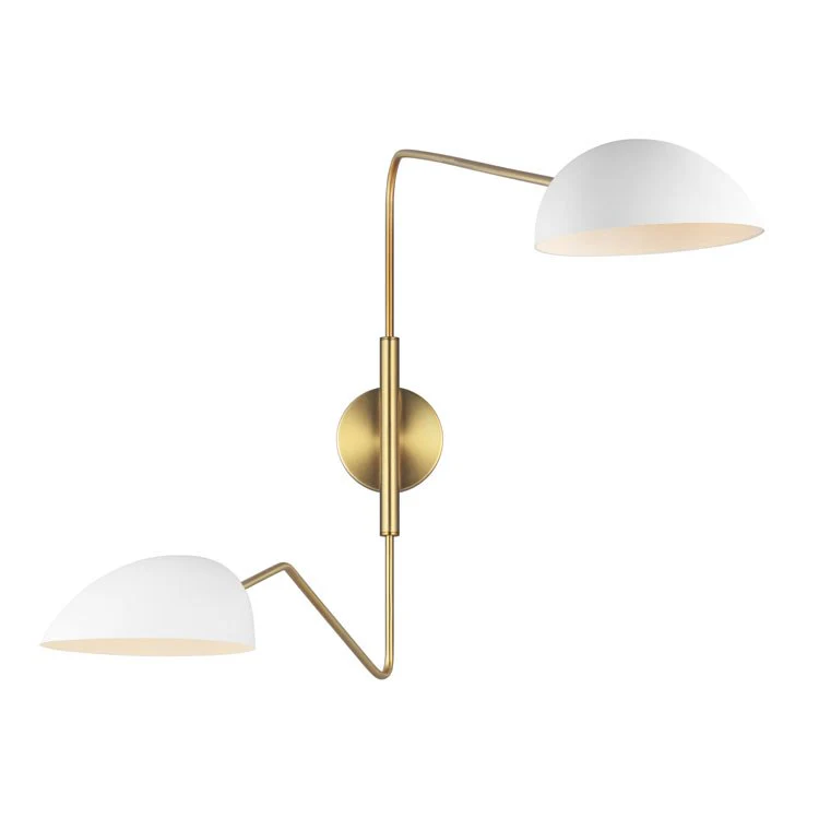 Jane Two-Light Wall Sconce by Ellen - Frankwebs