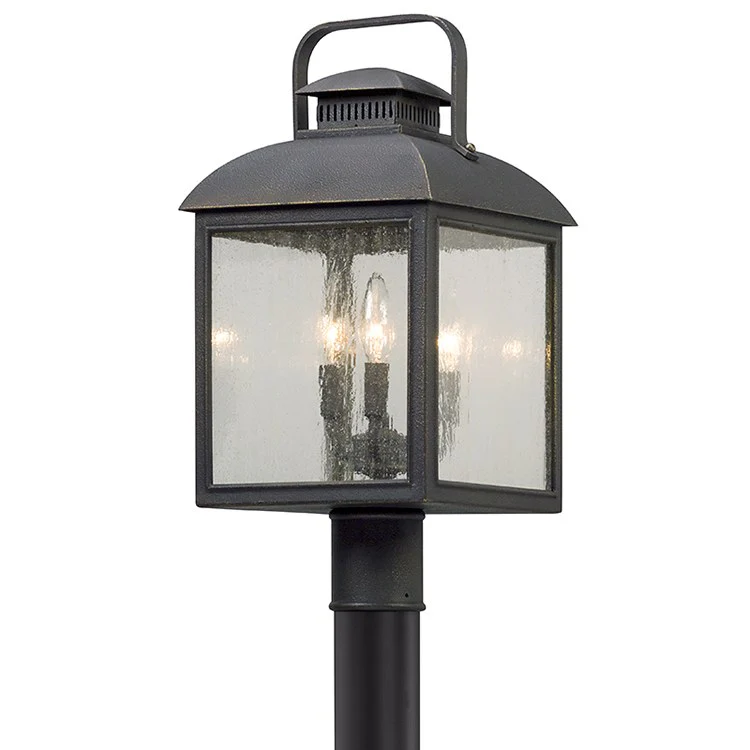 Chamberlain Three-Light Outdoor Post Lantern - Frankwebs