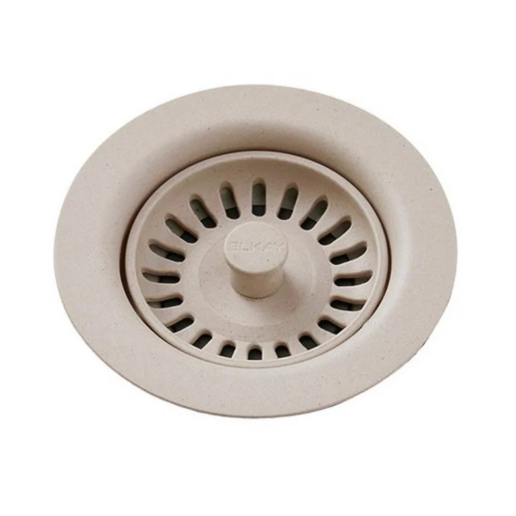 Drain Fitting with Removable Basket Strainer and Rubber Stopper 5 x 3 Inch Jubilee Polymer for Sinks with 3-1/2IN Drain Opening 4-1/2 Inch - Frankwebs