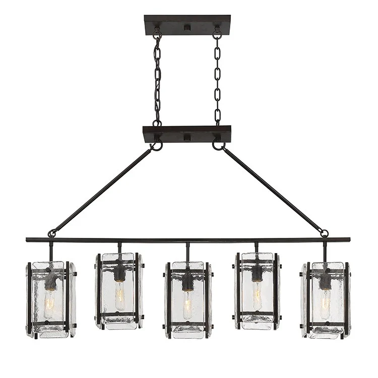 Glenwood Five-Light Linear Chandelier - Frankwebs